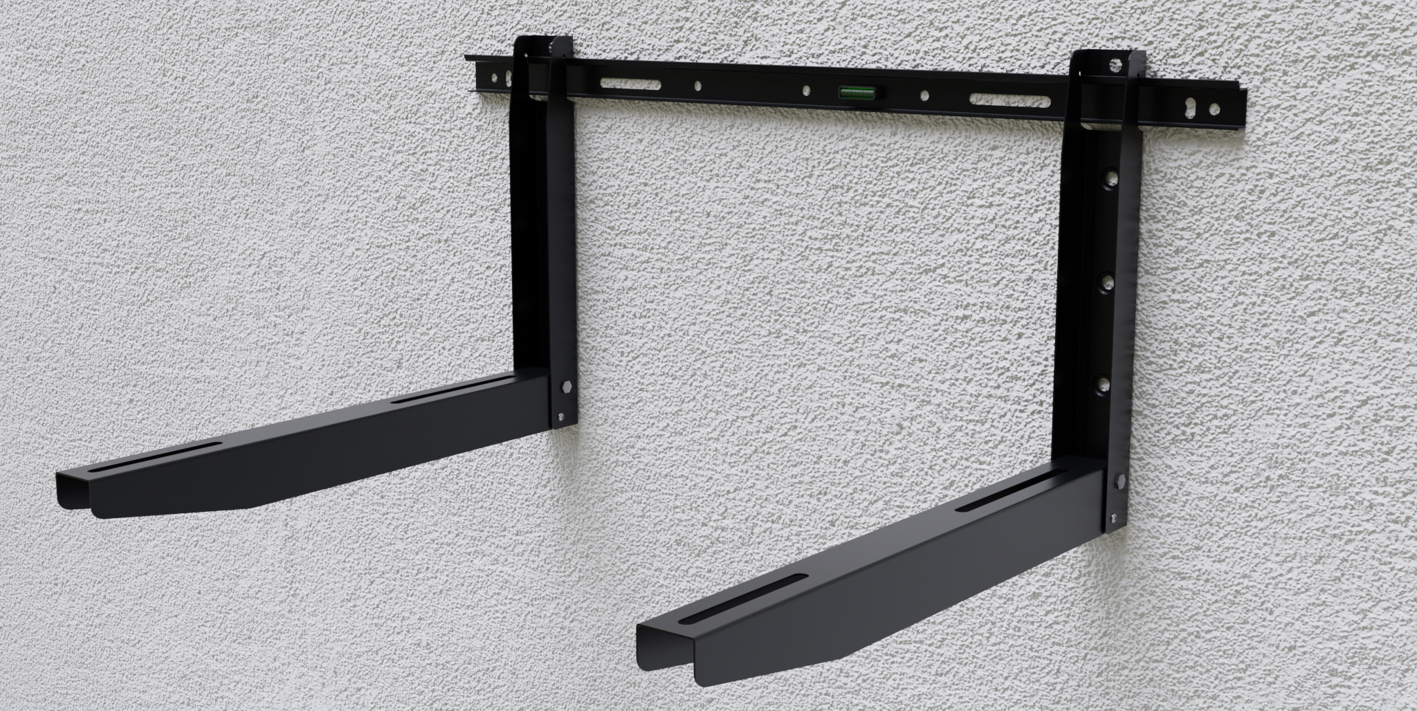 Wandkonsole Europa Climate 20001-B, 140 KG. 800 x375x550, schwarz