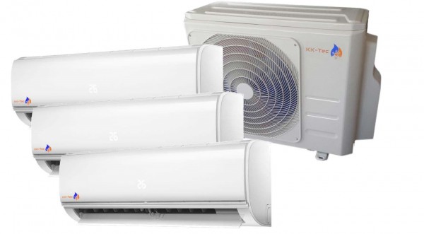 KK-Tec Dual Inverter System Klimaanlage Serie FAIRWIND R32 5,0+5,0