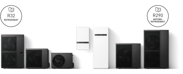 Wärmepumpe Splitausführung KIT-AXC09KE8 Allin T-Cap-