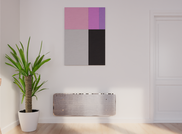 Fancoil Reverso SM400, Wandmontage schmales Gerät