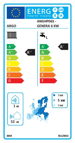 Argo Wärmepumpe Monoblock GENERA NGHP-06-1PH