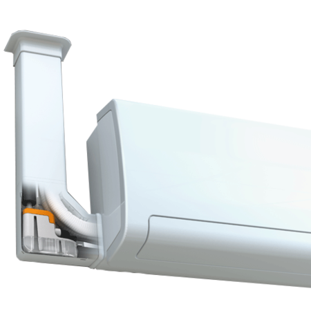 Sauermann DP10 Deltapack Mini Kondensatpumpe mit Kabelkanal