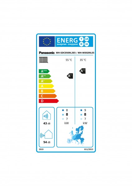 Panasonic Wärmepumpe Hydrauliksplit KIT-WC09L3E5 - R290 Natural Gas