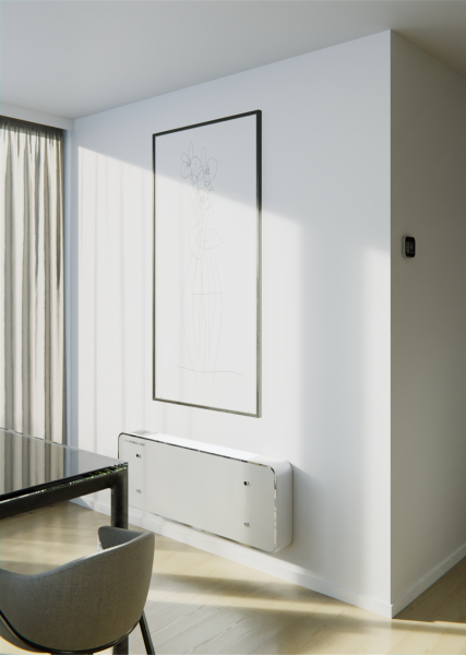 Fancoil Reverso SM400, Wandmontage schmales Gerät