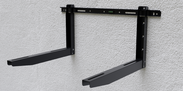 Wandkonsole Europa Climate 20001-B, 140 KG. 800 x375x550, schwarz