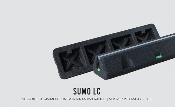 SUMO LC Standkonsole, Dampfungssockel, 1000 MM