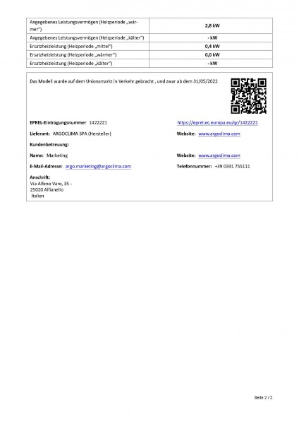 Ecolight Plus 12000 WF Mono Splitklimagerät 3,5 KW